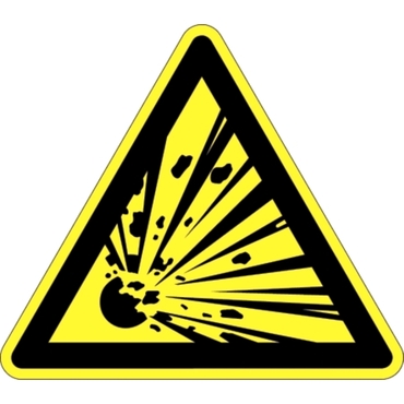 Symbol 301 dreieckig - "Explosionsgefährliche Stoffe"